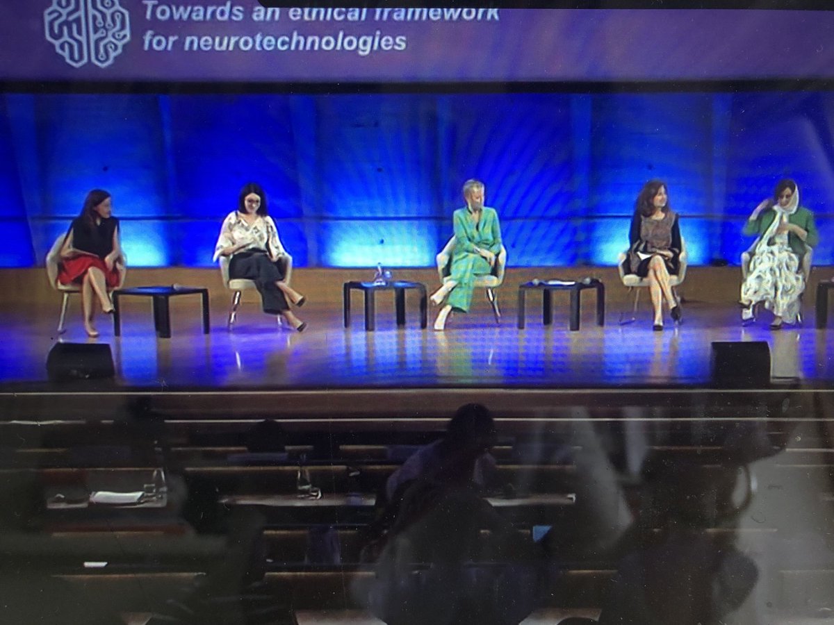 marie_c_machon's tweet photo. Women leaders in STEM matter at UNESCO international conference #Ethics #Neurotechnology #HumanRights #Education #Policymakers #Multistakeholders @UNESCO @gabramosp @WomenInTechOrg @BPWInternationl @bpwfrance @BpwSpain https://t.co/JYktp86OL8