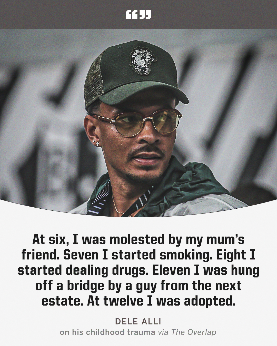 ESPN UK on Twitter: "Dele Alli opened up about childhood trauma, his