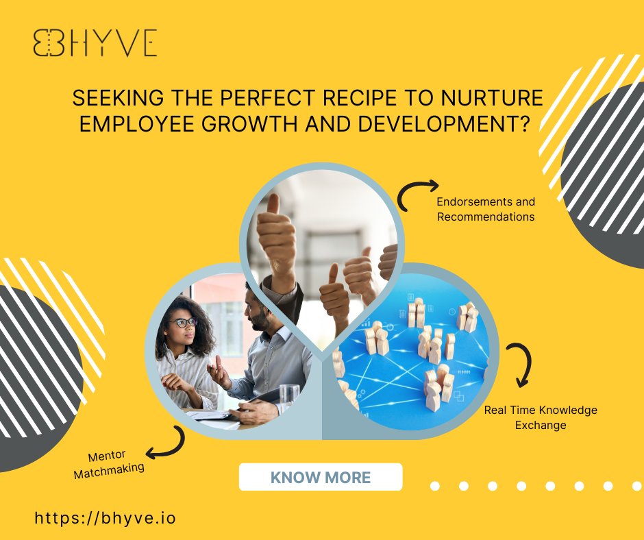 BHyvelearn's tweet photo. Seeking the perfect recipe to nurture employee growth and development?
You should! Because 93% employees say they will stay longer with their organization if it invested in their development. https://t.co/6NVyBqRPhJ