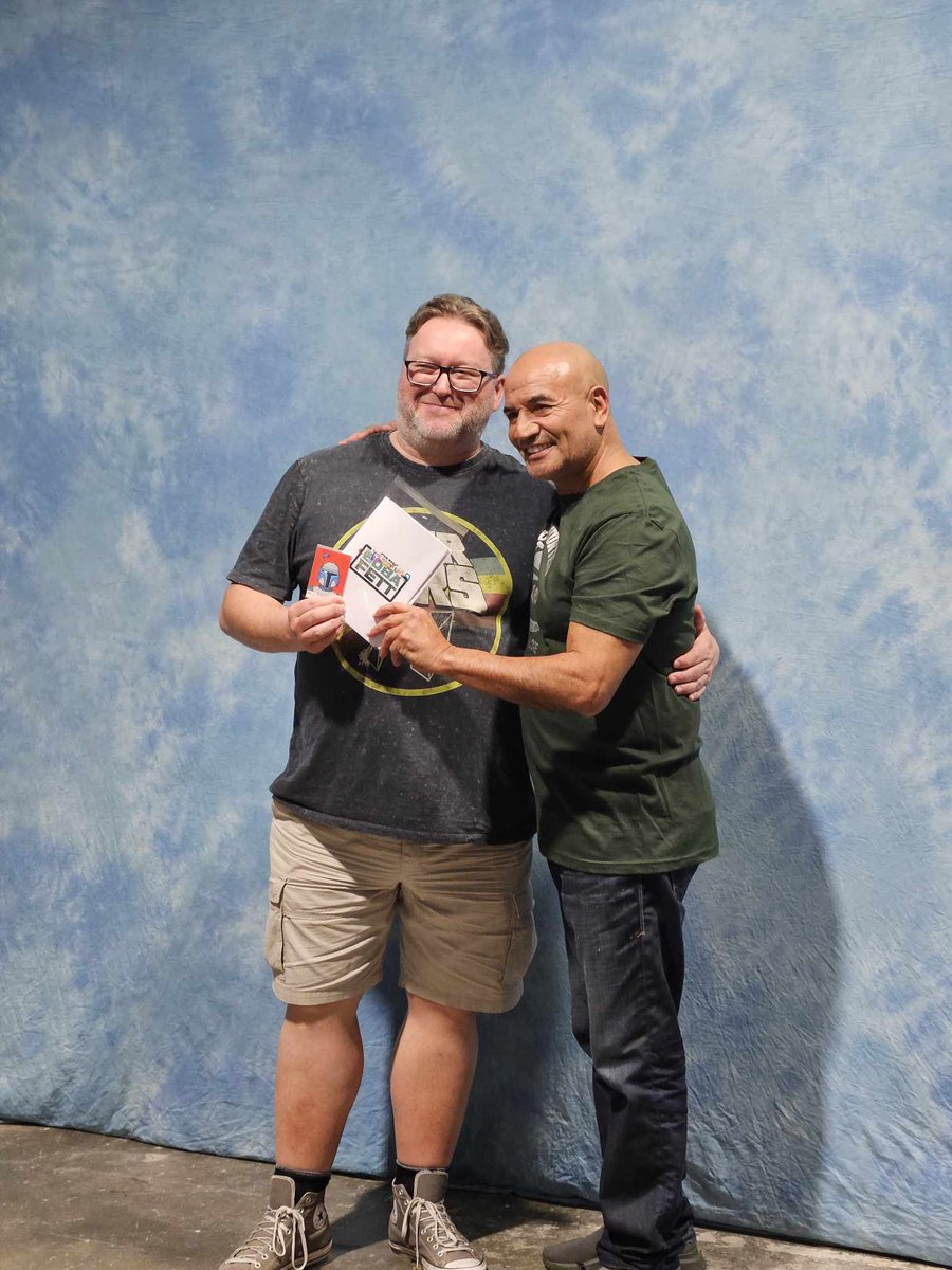 Met a bloke,had a photo.