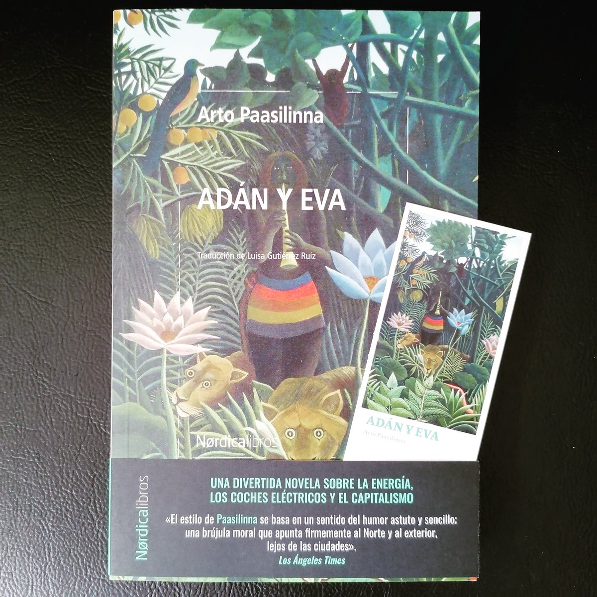 'Adán y Eva', de Arto Paasilinna.
Libros a la maleta. 📖⛱️🌞
@nordica_libros
#librosparaelverano #librosalamaleta #artopaasilinna