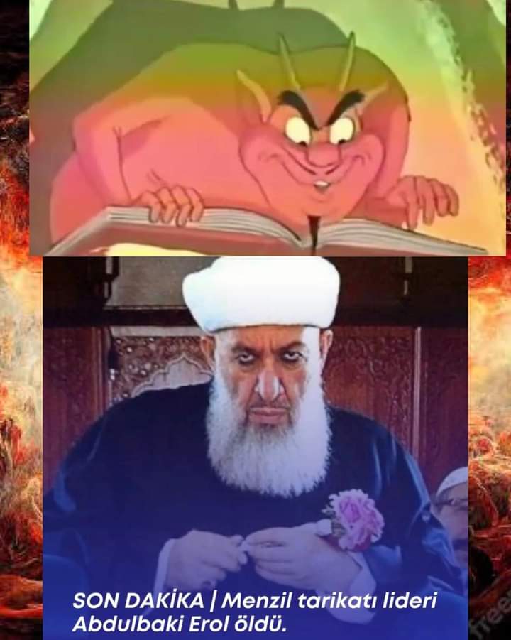 KaranliginKizi7's tweet photo. 😉#ŞİRK YUVASININ GÖZLERİ SÜRMELİ #ŞEYHİ😉
#İLAHİ ADALETİN #KURT BAŞLI #KILICININ
KENDİSİNİ #BİÇMESİNİ
#TAHTALI KÖYE #ACİLEN GÖNDERMESİNİ !😉
DEMEK Kİ #ENGELLEYEMEMİŞ😊
ŞİMDİ !
#ŞİRK YUVASINDA #TAHT KAVGALARI #BAŞLAR😉😊
ATEŞİ GANİ GANİ BOL OLSUN HİÇ SÖNMESİN.... https://t.co/R63DqvqOrb