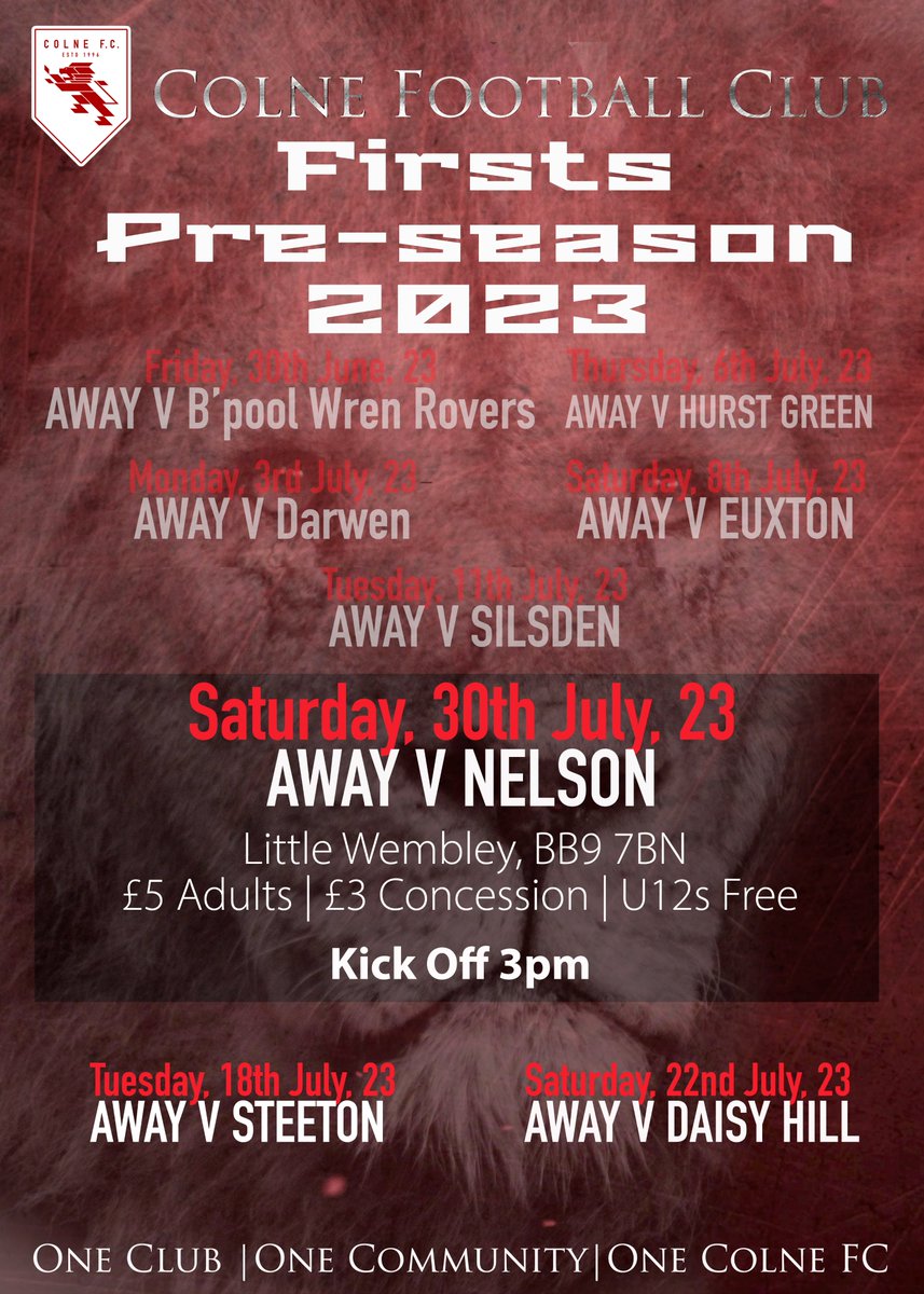 Colne F.C. tweet media