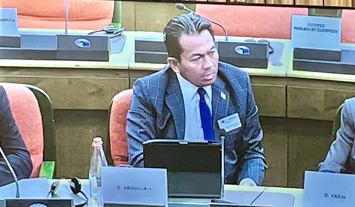 🇲🇾🇪🇺 The Speaker of the House of Representatives of Malaysia and his delegation met today with Chairman <a href="/caspary/">Daniel Caspary</a> and MEPs of <a href="/Europarl_EN/">European Parliament</a> ASEAN delegation. Trade, energy and the international rules-based order were discussed, as well as the development of EU-ASEAN relations.