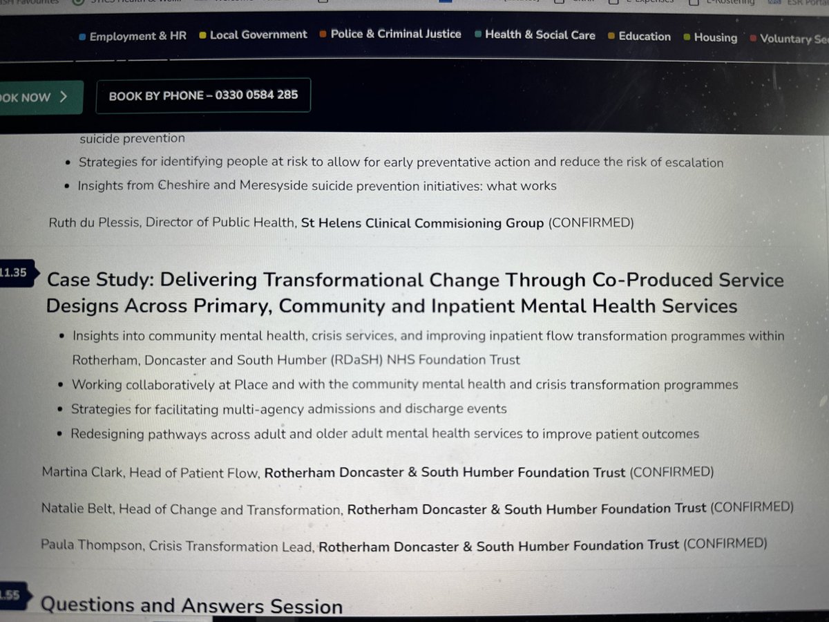 NatalieBelt1's tweet photo. Talking today at The Crisis Conference with @rdash #crisistransformation#patientflow#communitytransformation https://t.co/TyqITiUgxj