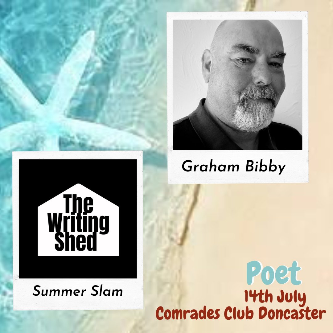📣 ARTIST ANNOUNCEMENT: GRAHAM BIBBY 

<a href="/gtmaddison/">graham bibby</a> is a poet, writer &amp; regular contributor to the BBC Radio Sheffield Upload Show. 

⏰️Come join us on Friday 14th July 2023 at 07:45pm at Doncaster Social Club, 2 Bennettorpe, DN2 6AD

🎟 IT'S FREE and we hope to see you there!