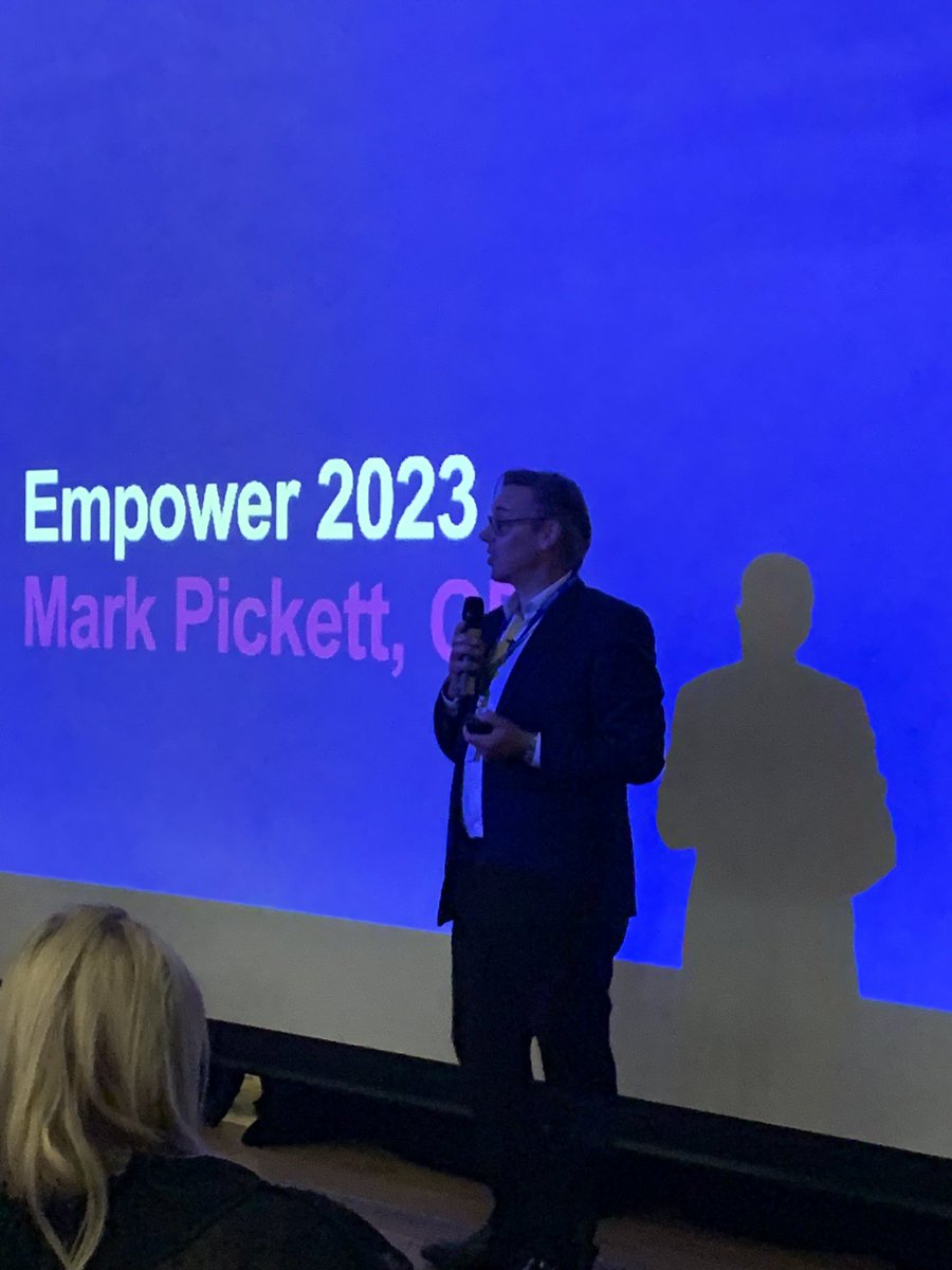 Tribal CEO Mark Pickett opens Empower Conference with Keynote <a href="/tribalgroup/">Tribal Group</a>   #empower23. #higereducation. Customers are the centre of our business. Empowering the customer is key.