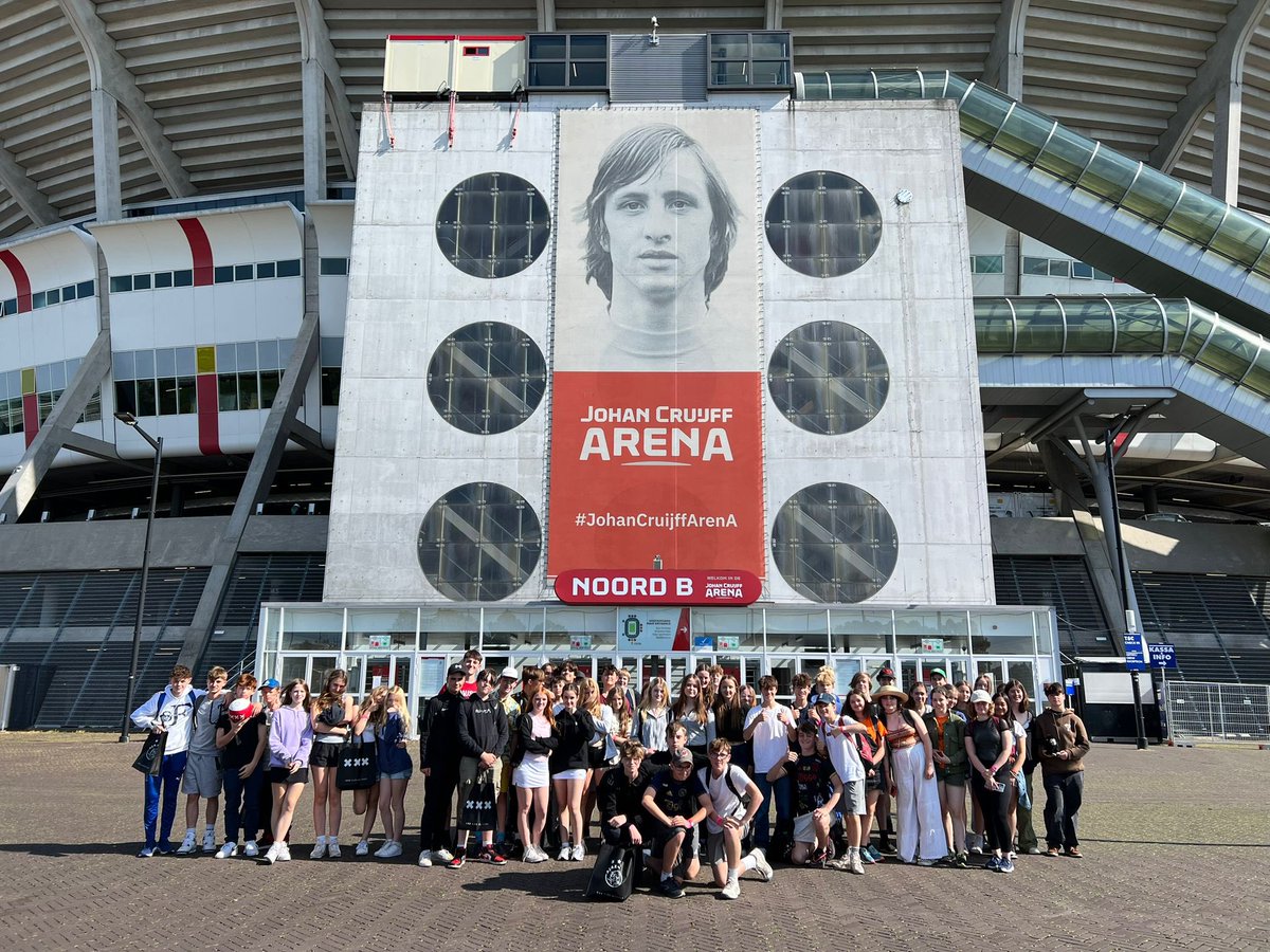 Activities Week’23 - Amsterdam. Students enjoying visits to Ajax Stadium and Amsterdam Zoo.