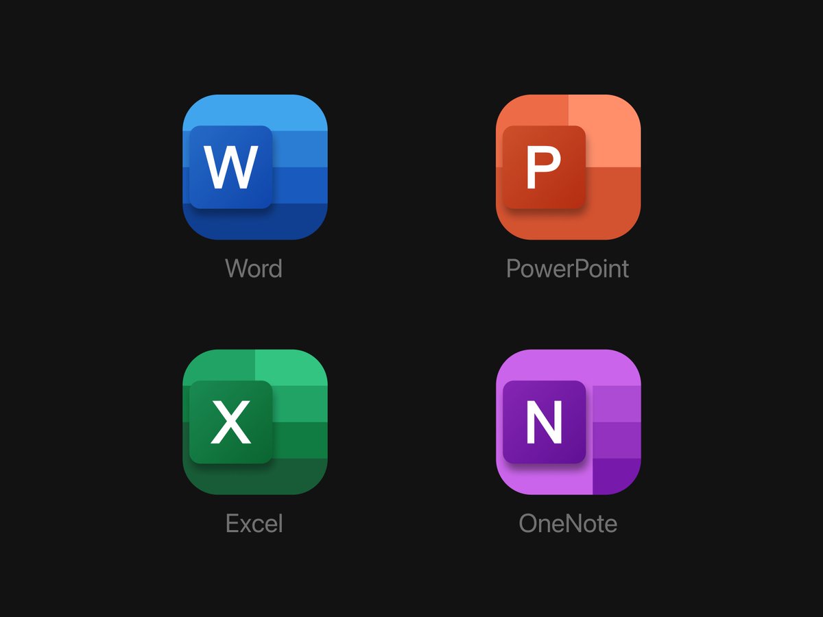 Microsoft Office Icons Redesign

View on dribbble: dribbble.com/shots/21910661…