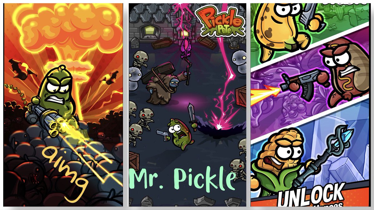 CoolAM13's tweet photo. Pickle Pete - Love eat pickle or play with it?

https://t.co/4h2lSHHIEh

#picklepete #mrpickle #GAMEPLAY #aimg #SUBSCRIBE #survival #relax #eat #lovetoeat #loveeat #loveplay #zombies #shoot #hands #funny #arena #epic #boss #supereasy #easycontrols #mix https://t.co/z3sF4GbUaK