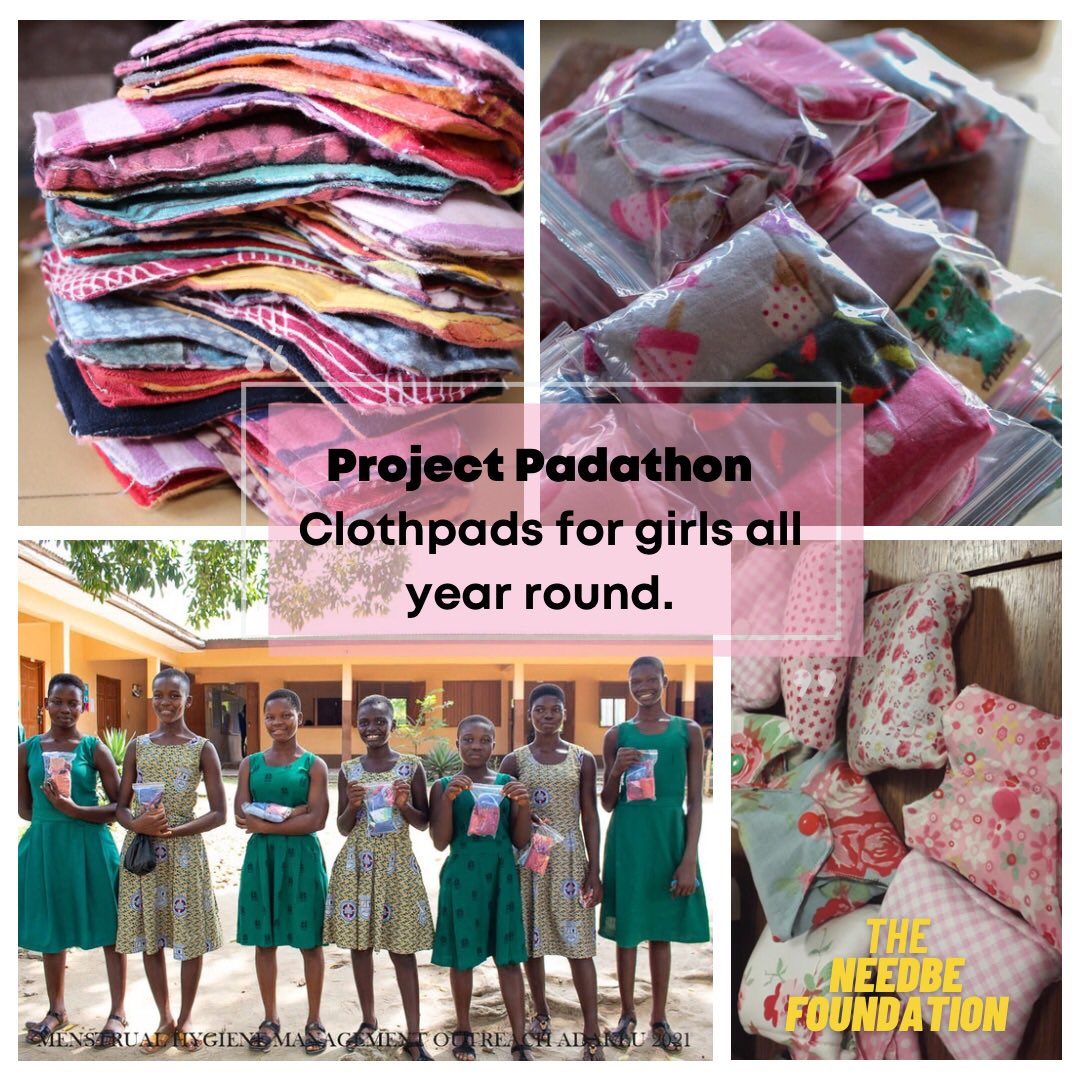 NeedbeGh's tweet photo. #fighting #periodpoverty is a must for #womenempowerment and trust is just what we are doing in #Ghana …. Providing #environmentally #friendly #clothpads marginalised girls in rural communities! https://t.co/rkTeiDs8of