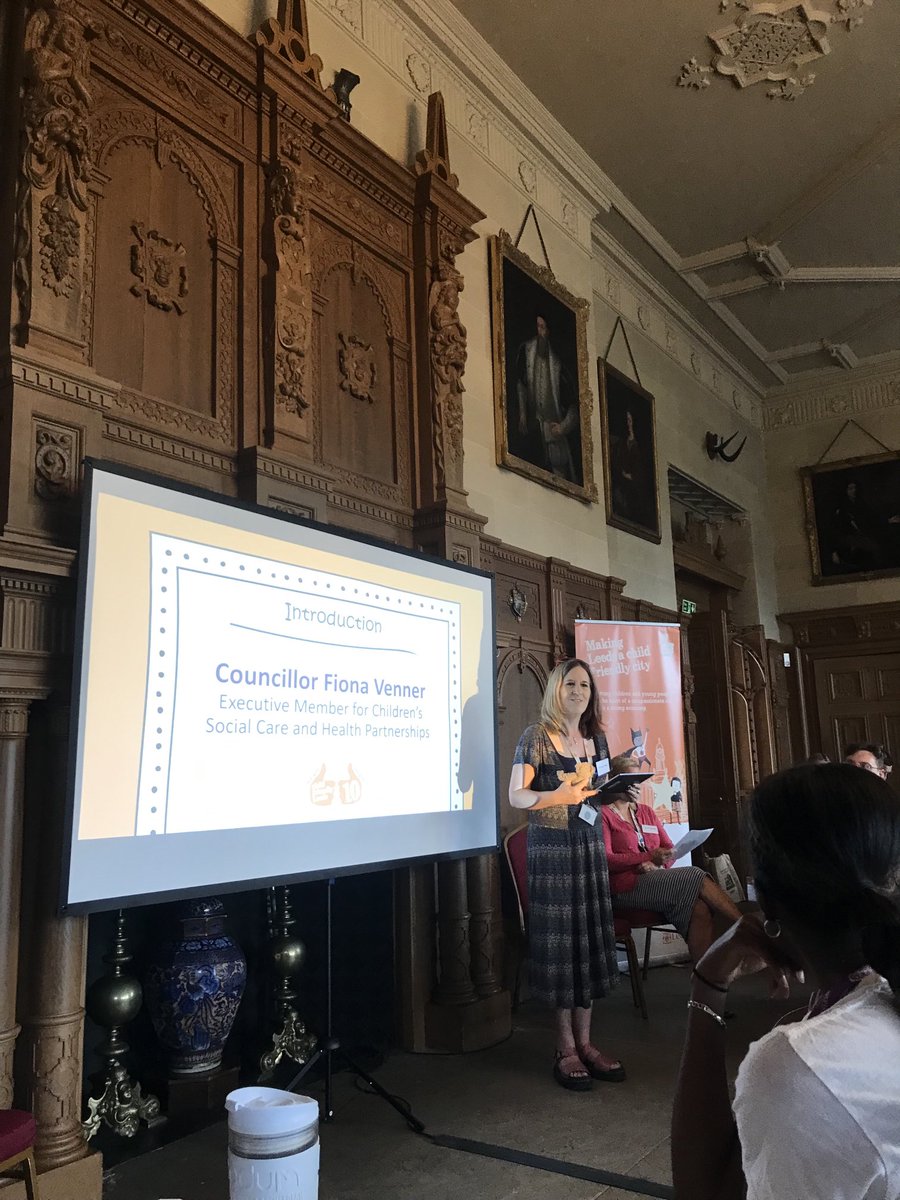 Temple Newsam House makes a wonderful venue for ⁦@FionaVenner⁩ to address the Child Friendly Leeds Ambassadors for the annual Ambassador event #CFLWishes