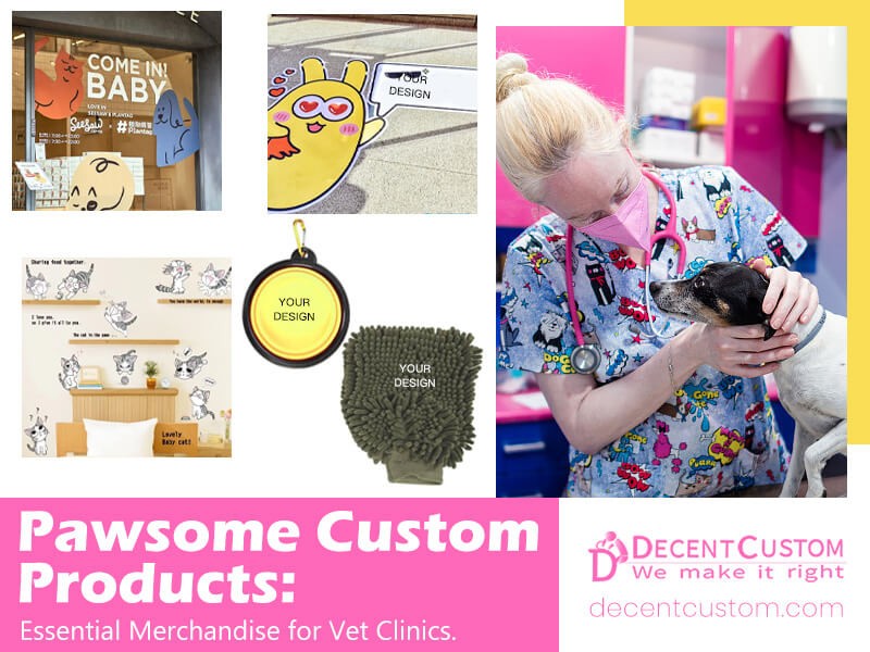🐾 Pawsome Custom Products: Essential Merchandise for Vet Clinics 🏥 Discover how custom drinkware, window decals, and more can take your vet clinic branding to the next level!👉[tinyurl.com/dc-Pawsome] 🥇 #VetClinics #CustomProducts #VeterinaryMarketing #DecentCustom