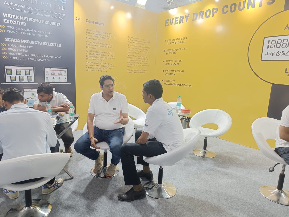 livefibre's tweet photo. Water Expo is going on
Don't miss out on the largest water expo for smart cities! join us in building a sustainable future. #watertechnology #smartcity #sustainability @sudeepdutt https://t.co/dQktFHTwk0