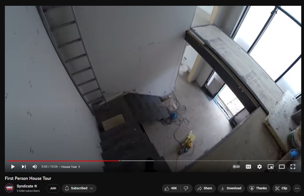 AnthonyS1337's tweet photo. @Syndicate @SyndicateOG Coming up on ten years later, I get recommended this beautiful video once again, it's amazing to see the progress, but may I point out that the Bedroom STILL isn't finished LMFAO! Also, I'm watching you, Tom. (Check timestamp 3:04 Haha!) https://t.co/BvX1OyPJcE