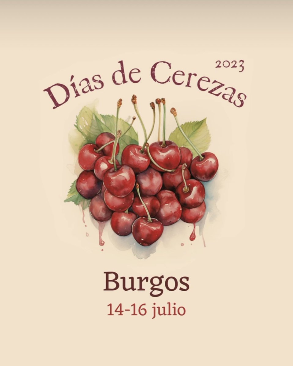 ‘Días de Cerezas' vuelve a Burgos del 14 al 16 de julio. La programación ofrece demostraciones de cocina en directo, mercado de cerezas, degustación en diversos establecimientos de la ciudad y un taller de cocina. 🍒

Toda la información en caderechas.com