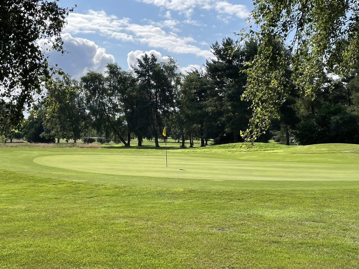 mandngc's tweet photo. Derwent Course looking stunning this morning-great 9 holes for a cheeky 9 to save time #9Holegolf #golfexpress https://t.co/2FKJ8Eqaqw