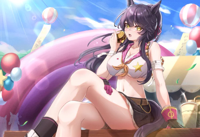 #作品をみてくださいあわよくばフォローしてください祭 #ウマ娘  便乗します!お願いします! 夏休み期間はブルアカのも描きます