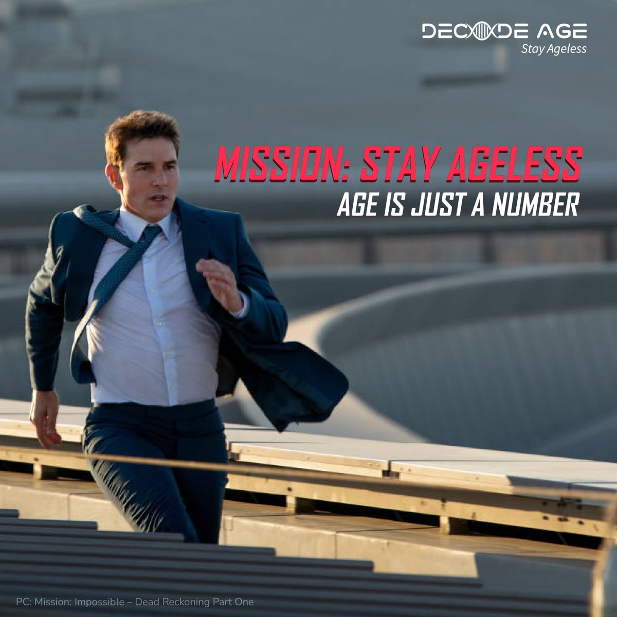 DecodeAge's tweet image. Your next mission, should you choose to accept it.

#DecodeAge #Longevity #MissionImpossible #Trending #MomentMarketing #HealthyAging

@Social_Samosa; @SDissect; @MadOMarketing