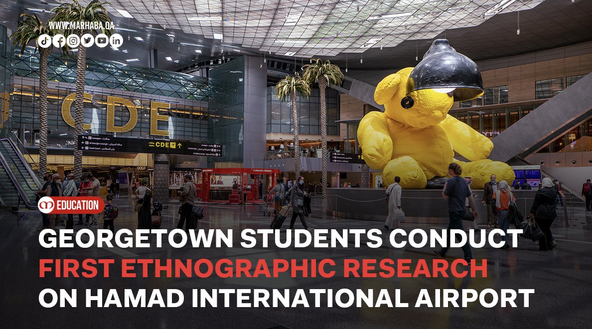 MarhabaQatar's tweet photo. A new research conducted by students of @GUQatar has provided the first evidence of how @HIAQatar has changed #Qatar, and how it continues to shape Qatar’s future far beyond the #WorldCup.
MORE DETAILS ▶ https://t.co/3S3fp3g8yr
#MarhabaQatar #GeorgetownUniversityQatar #GUQ https://t.co/v1gowYpz5F