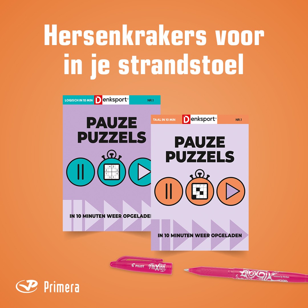 Voor de taalfanaten en liefhebbers van hersenkrakers: puzzel de zomer door met Primera! 🦩 

Vind je Primera winkel: bit.ly/3JZq6Rq