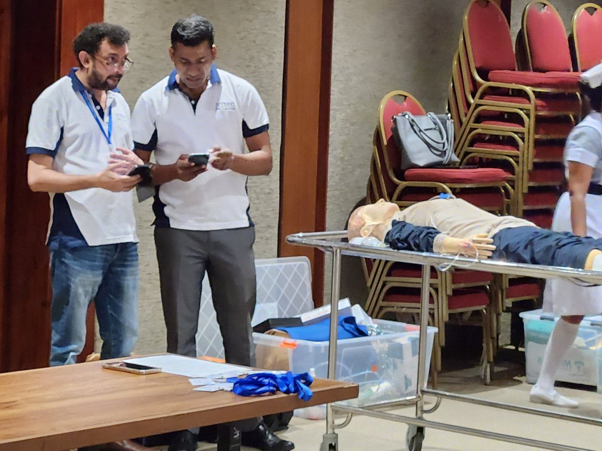 NtmcSri's tweet photo. @NtmcSri @Kamaljayasuriya @iatsic @TRAUMA_ASIA @CSSL_AAS 60th National Trauma Management Course. https://t.co/p1NGR0g6HM