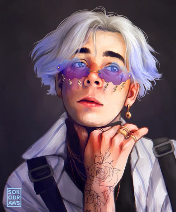does this mark drawing fit in with this series or should I make one more eboy-ish? 