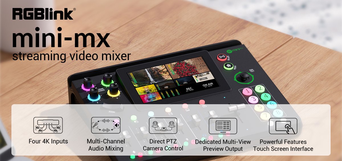 MiX to the MaX - only mini-mx brings it all together

#streaming #avtweeps #proav #streamer