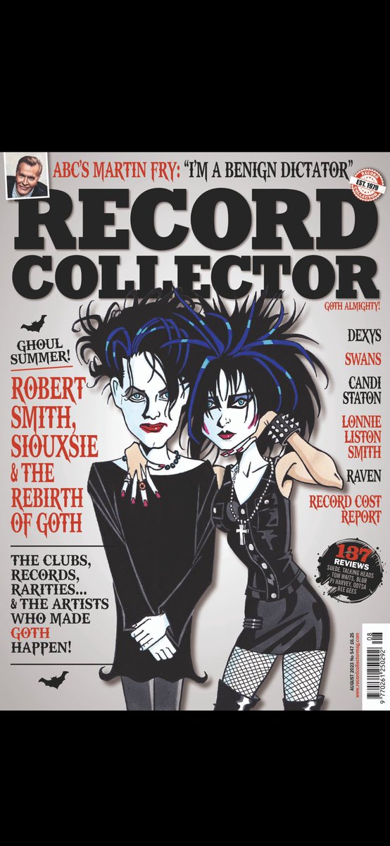 Check out the latest August 2023 Record Collector Magazine.