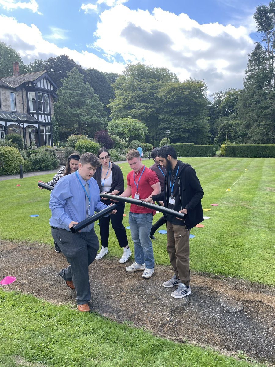 nwsdn's tweet photo. @SeeEventsLtd  Everyone taking part in the Icebreaker this morning here in Kendall #RYP23 https://t.co/0qrTAsXSSn