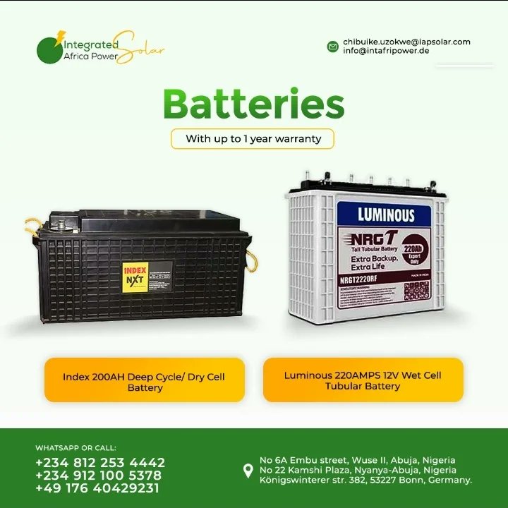 Get your reliable solar equipments and gadgets from us today. 
#solarenergy #renewableenergy #solarinstallations