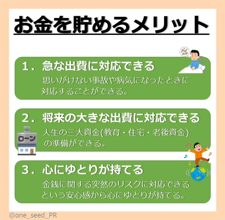 one_seed_PR's tweet photo. こんにちわんしーど🌱
今回は少しジャンルを変えて、お金に関する記事をまとめました🤫
お金の貯め方とか使い方について教わる機会ってないですよね？
個人的には資産形成を考えるってとても大事なことだと思うんですよね😳
これを機に自分の資産形成を考えてみませんか？
詳細は画像をチェック📸 https://t.co/JbQfzqFcBE