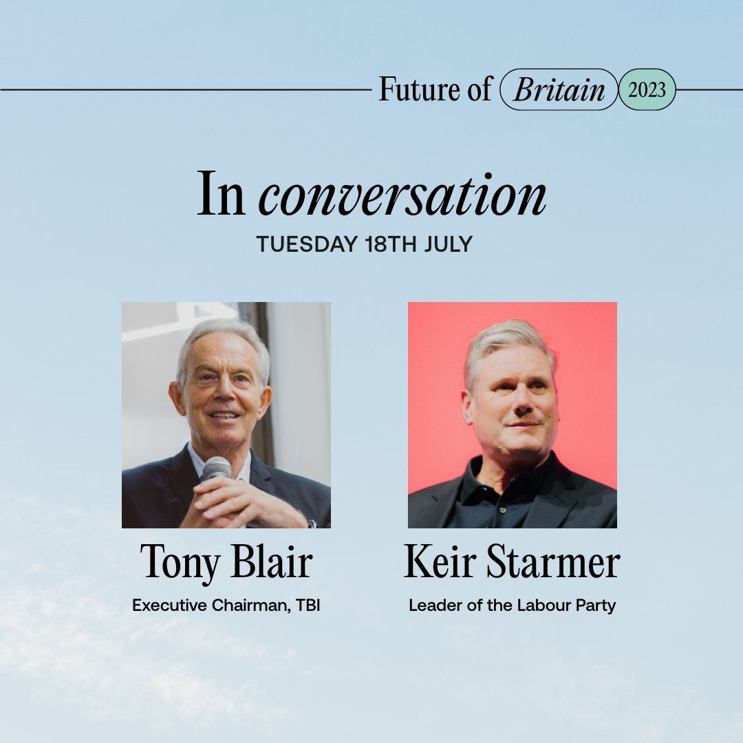 Tony Blair Institute for Global Change tweet media