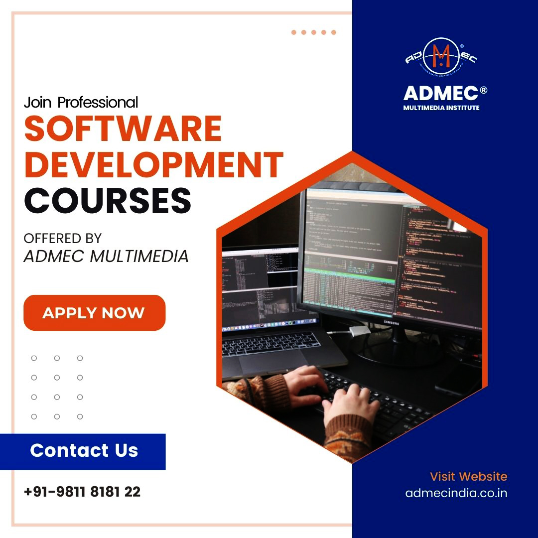 admecinstitute's tweet image. Learn to build software applications with the best software development courses in Delhi. At ADMEC Multimedia Institute, you can get the best programming languages courses from experts

Check courses- t.ly/BCSbA
#softwaredevelopmentcourses #softwaredevelopment