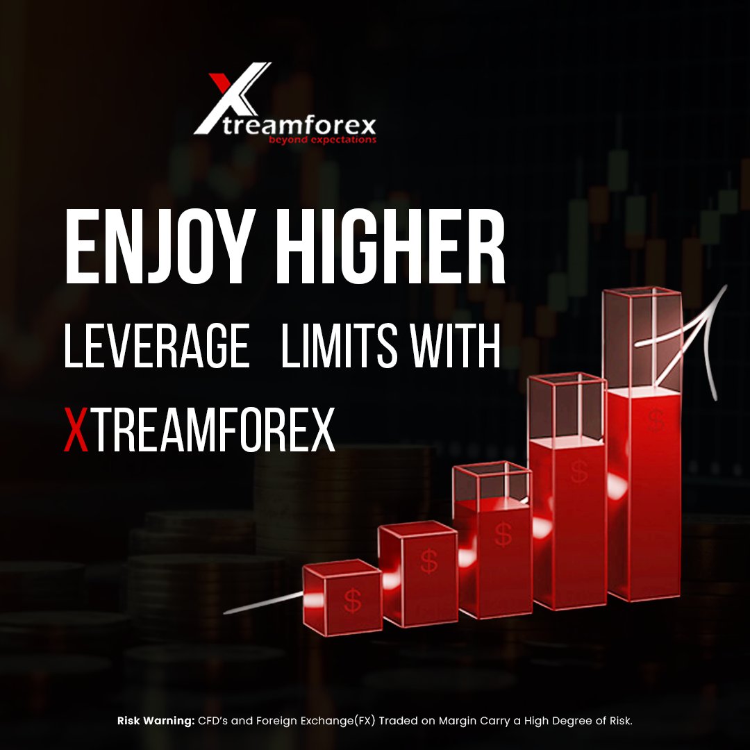 XtremeMarkets's tweet photo. 📣 Our leverage limits have gone up 🥳 You can now use even higher equity with your chosen leverage! You asked we listened 💥 Get the best trading conditions with Xtreamforex.
🔗 :- https://t.co/cVdMqXMNzu
#Xtreamforex #Leverage #OnlineTrading #ExcellentTradingConditions #forex https://t.co/qBifhYezOI