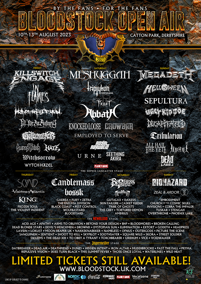 Sunday’s New Blood line-up welcomes:

🔥 Nottingham’s winners, Beyond Your Design
🔥 On Sunday morning, over at the Sophie Lancaster Stage, the party gets started by the winner of <a href="/PlanetRockRadio/">Planet Rock</a>’s band competition. Chosen from 100s of entries, Phoenix Lake came out on top

3/5