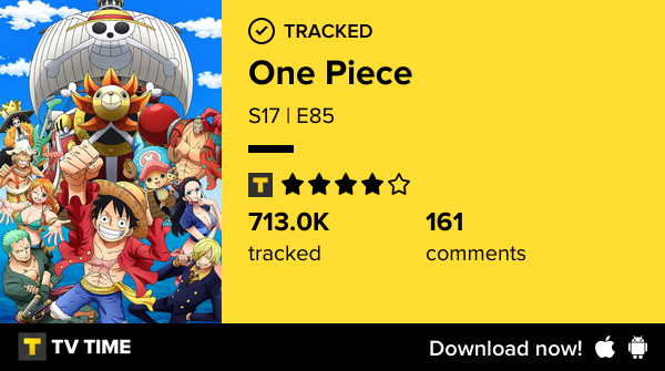 ArenaLeo's tweet photo. I've just watched episode S17 | E85 of One Piece! https://t.co/s44ziMCtmZ #tvtime https://t.co/MYtE5Ng38N