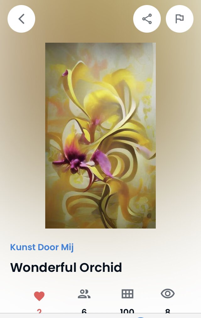 Look at this pretty NFT I received from <a href="/indoj0ngeren/">Indojongeren</a> . Thank you so much! It was an unexpected but very pleasant surprise. A beautiful orchid! 🌸

Follow him for more great giveaways