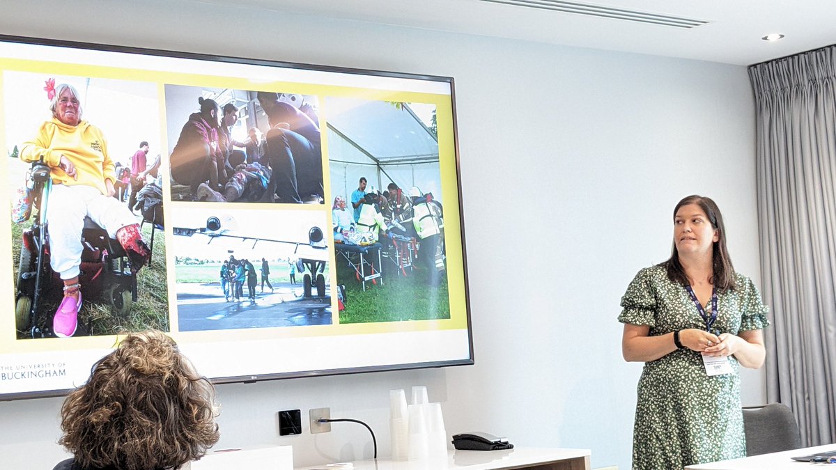 <a href="/JoanneSelway/">Joanne Selway</a>  describing the value of #IPE at our annual major incident event #ASME2023 <a href="/UoB_medic/">University of Buckingham Medical School</a> <a href="/UniOfBuckingham/">The University of Buckingham</a> <a href="/JFODowd/">Jacqueline ODowd</a>