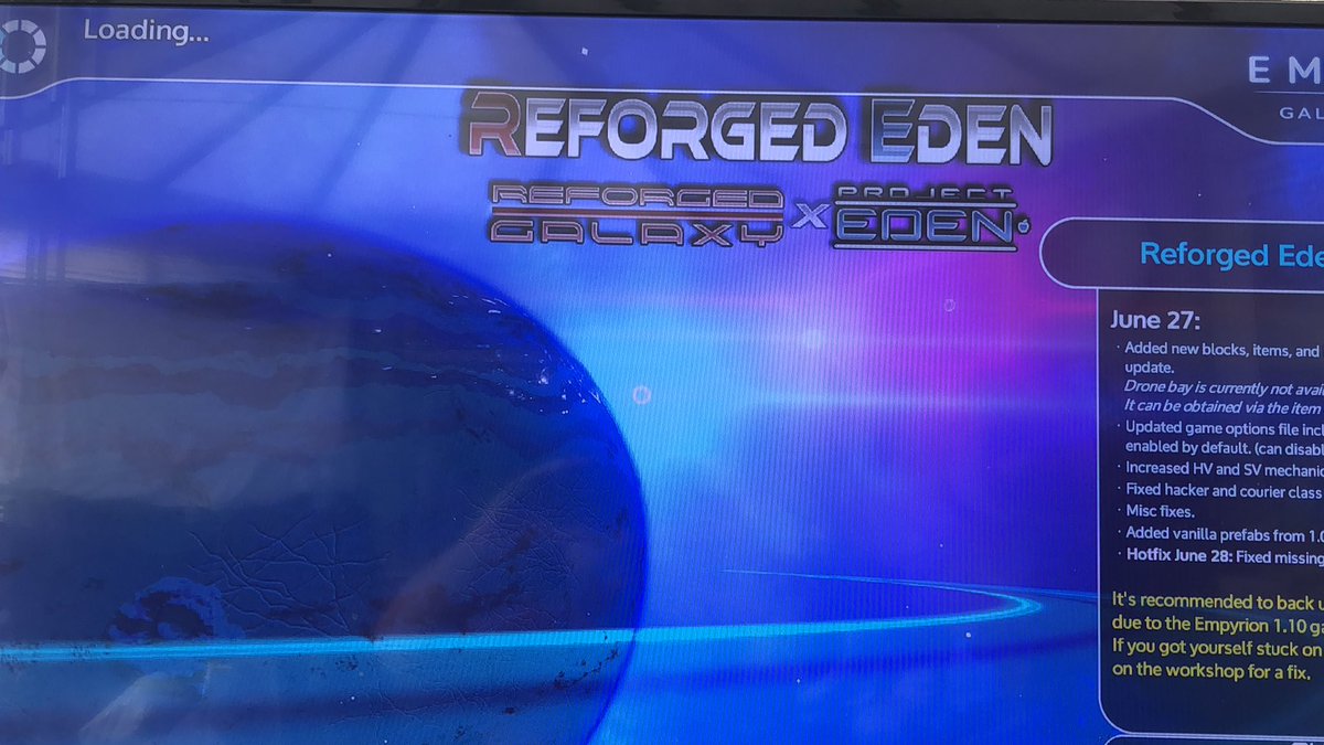 onelostcubgame's tweet photo. Doing a thing #empyrion #reforgededen https://t.co/jKtCA0GL1X