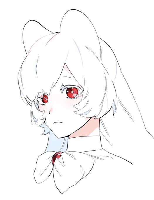ペン設定と女の子の可愛い描き方模索してた