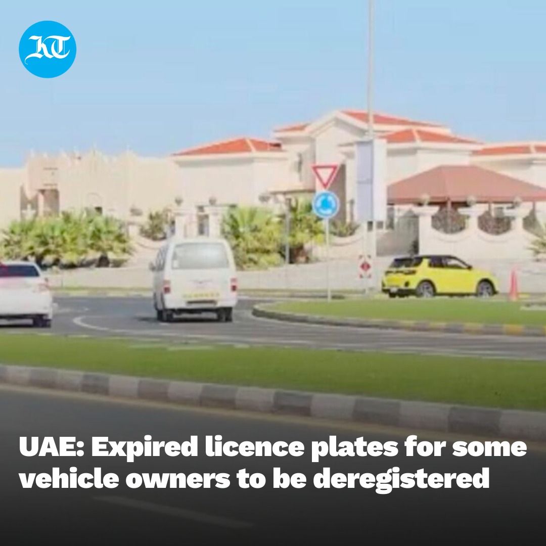 khaleejtimes's tweet photo. #RasAlKhaimah: Failed to renew your vehicle #licence in the last four years? Be warned:  vehicles with licences that expired on or before January 1, 2019, are set for #deregistration.

https://t.co/ozRI6rEl3f

#vehinclelicence #registeration https://t.co/P7bxyoueM9