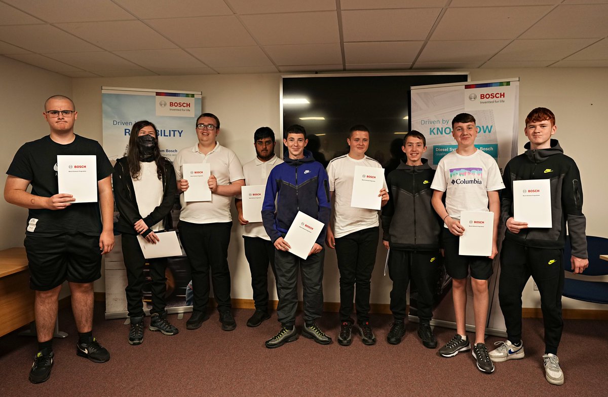 We were delighted to hold a presentation event recently for <a href="/nlcpeople/">NorthLanCouncil</a> Education and some of the young people who recently completed the vocational schools programme through the local authority with us - well done all and good luck for the future!