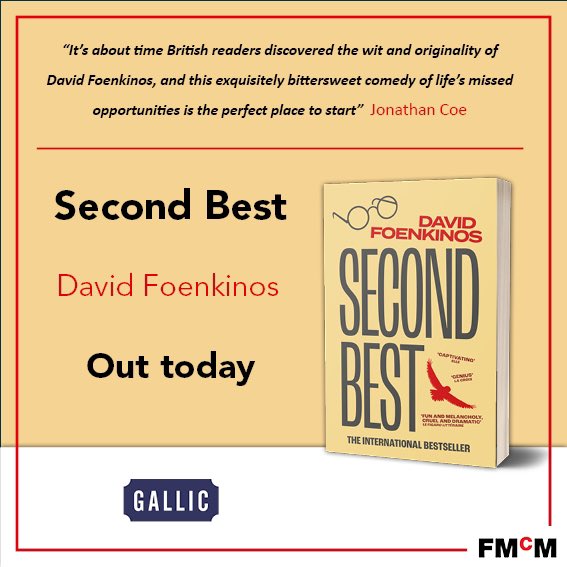 Congratulations to @DavidFoenkinos on the publication day for #SecondBest!   'A brilliant concept for a novel' – @thetimes   Published by @BelgraviaB. Buy your copy now: belgraviabooks.com/product/second…