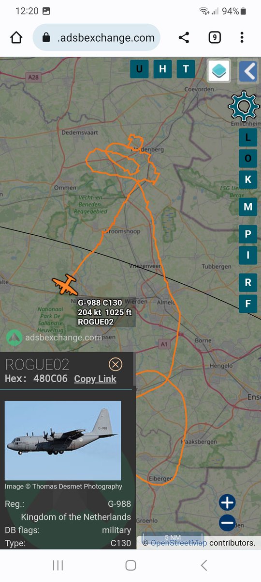PBruijnzeels's tweet photo. @digihaas @EvertWZ C-130 Koninklijke Luchtmacht 😉 https://t.co/TMUQmwGOYP