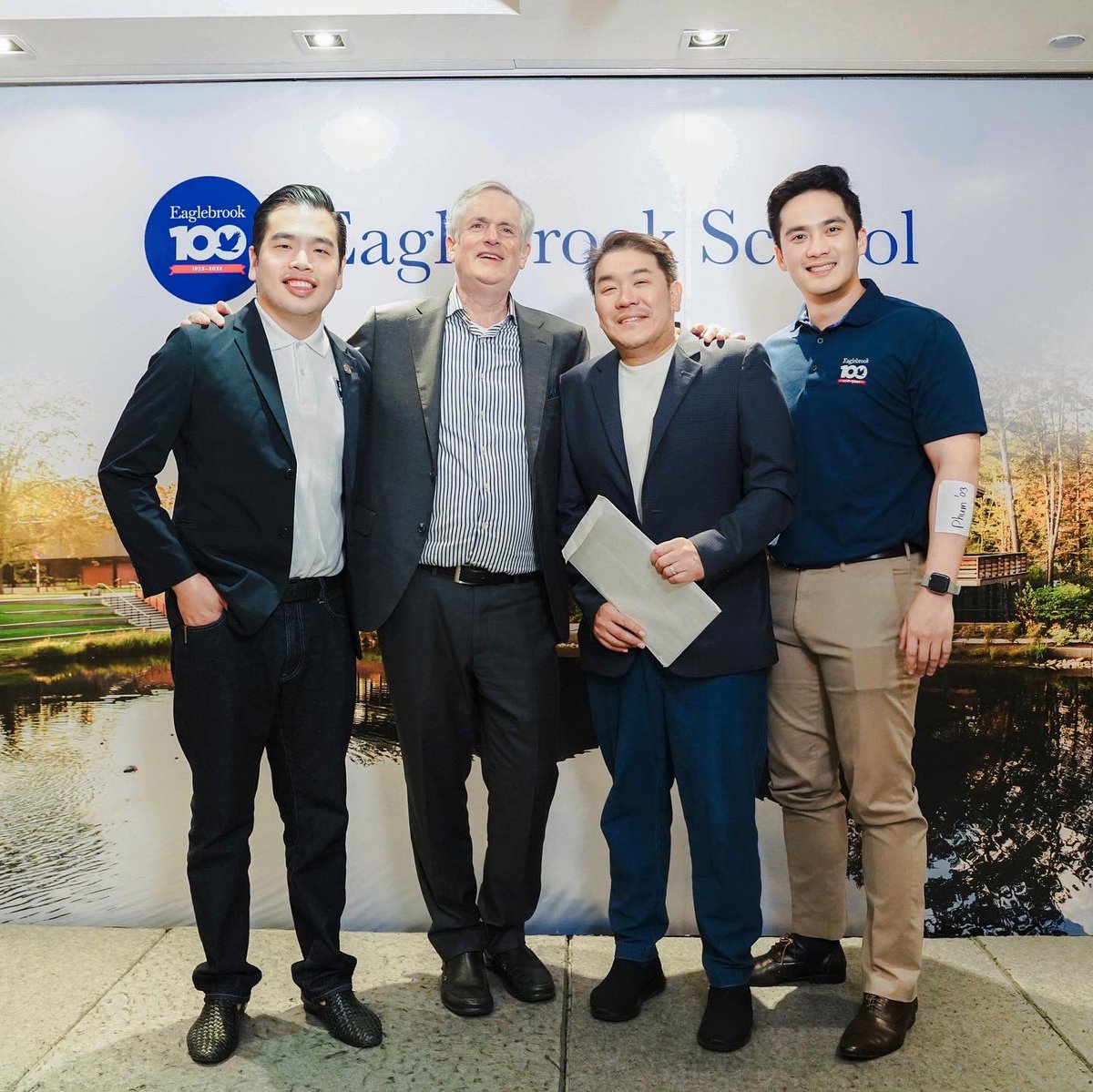 payunerng's tweet photo. Payu Update | Truly glad to be able to be a part of Eaglebrook School’s 100 years celebration in Bangkok 🦅 #eaglebrook #payunerng #พายุเนื่องจำนงค์ https://t.co/pUdORmQfIk