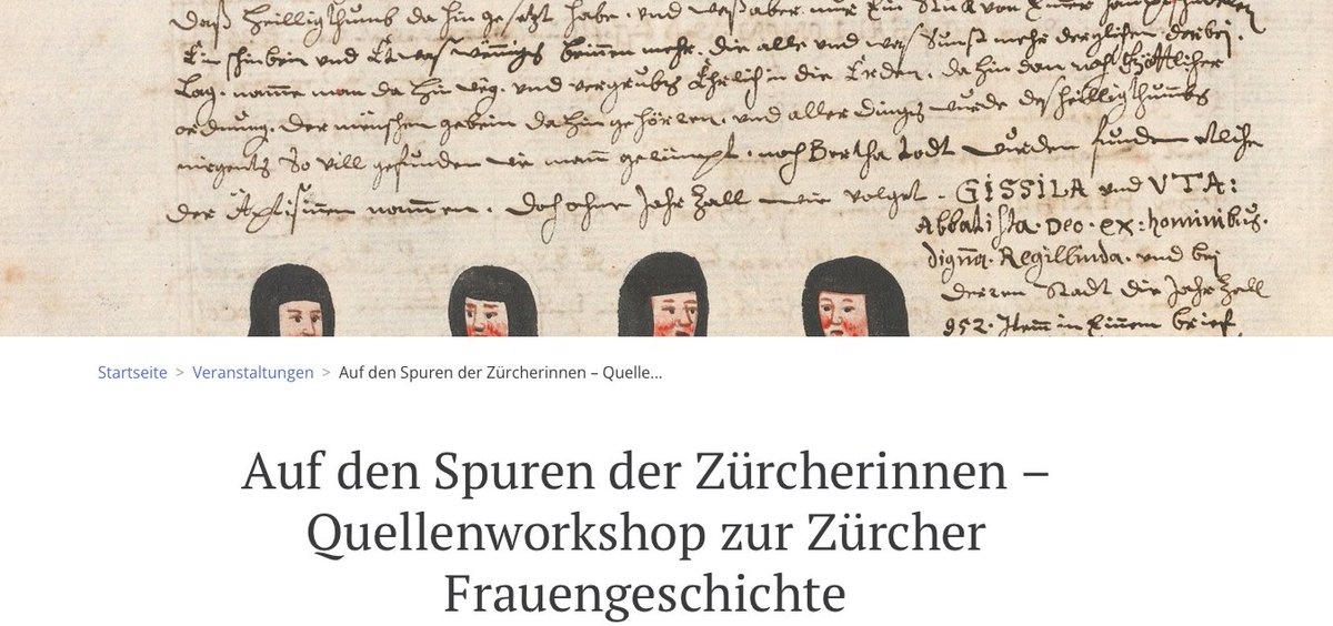 Frauenstadtrundgang Zürich tweet media