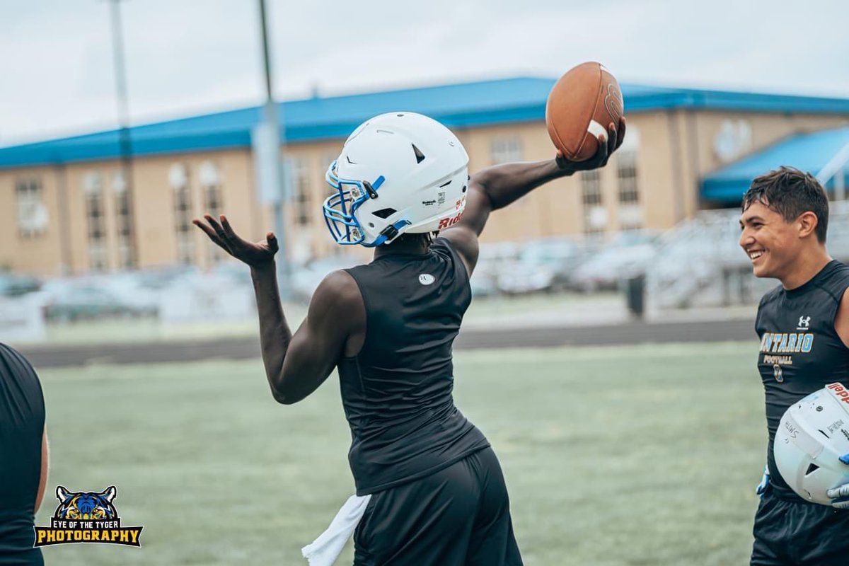 OntarioFB's tweet photo. We are still looking for volunteers for this Saturday’s 7on7 / Lineman Challenge @ Ontario High School (10am start)!  If interested in helping officiate or Lineman Challenge, please meet at 9:35 in front of the gates to the stadium.  DM or Contact Coach Eckert for more details https://t.co/vaoQX8DmtU