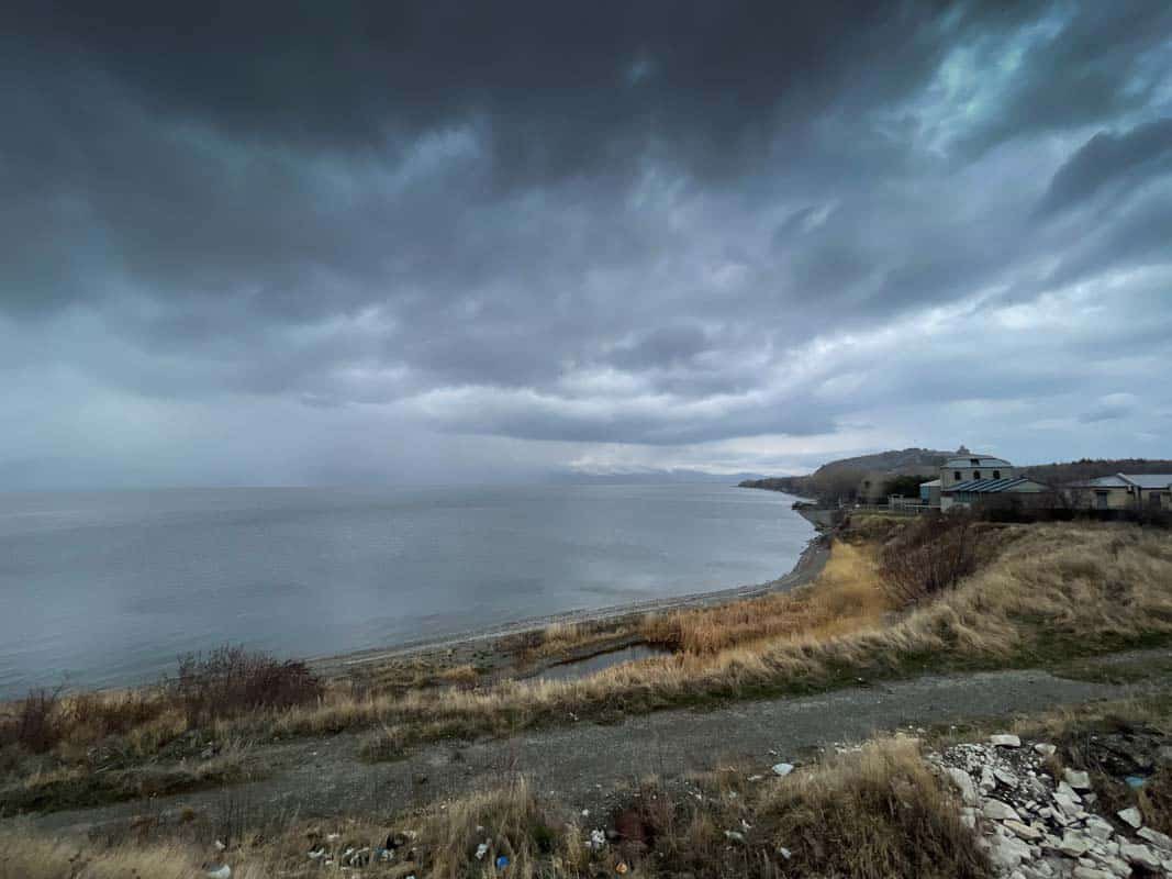 OnTripDK's tweet photo. Sevan Lake in Armenia #Armenia #sevanlake https://t.co/X8dGoAitCD