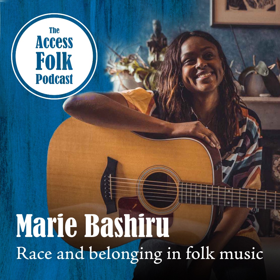 NEW EPISODE: Joanie interviews musician and ethnomusicologist @mariebashiru about her music, research, and race and ethnicity in the folk scene. accessfolk.sites.sheffield.ac.uk/resources/podc…

#folkmusic #folk #folksinging #accessfolk #podcast #race #ethnicity #folkscene #folksong #blackmusic
